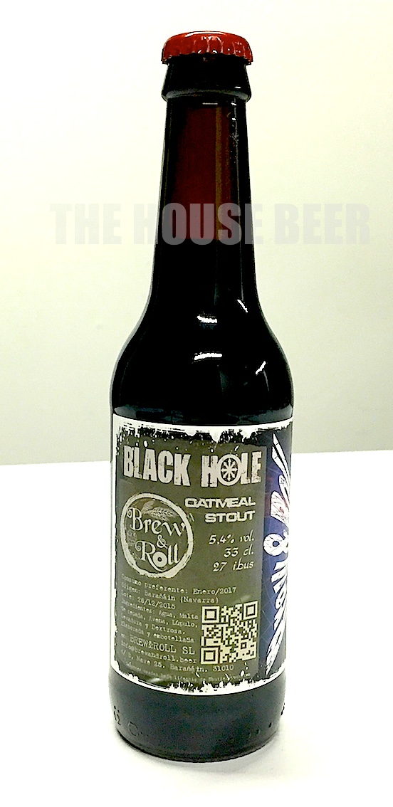 BREW & ROLL BLACK HOLE / OATMEAL STOUT