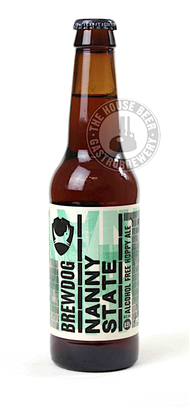 BREWDOG  NANNY STATE / HOPPY ALE. ALCOHOL FREE