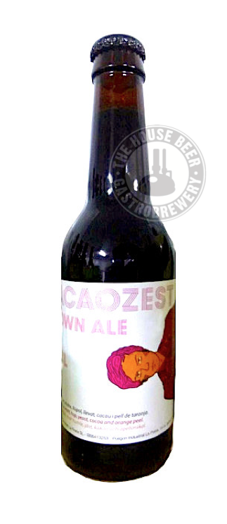 LA PIRATA + AGAINST THE GRAIN, CACAOZEST / BROWN ALE AROMATIZADA