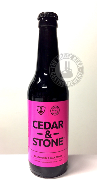 BIDASSOA + AGAINST THE GRAIN, CEDAR & STONE / BLACKBERRY SAGE STOUT