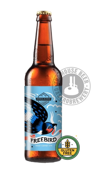 248. BASQUELAND FREE BIRD / WEST COAST IPA SIN GLUTEN